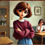 うざい口癖に微妙な表情の中学生女子