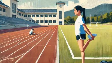 レース前のアップ