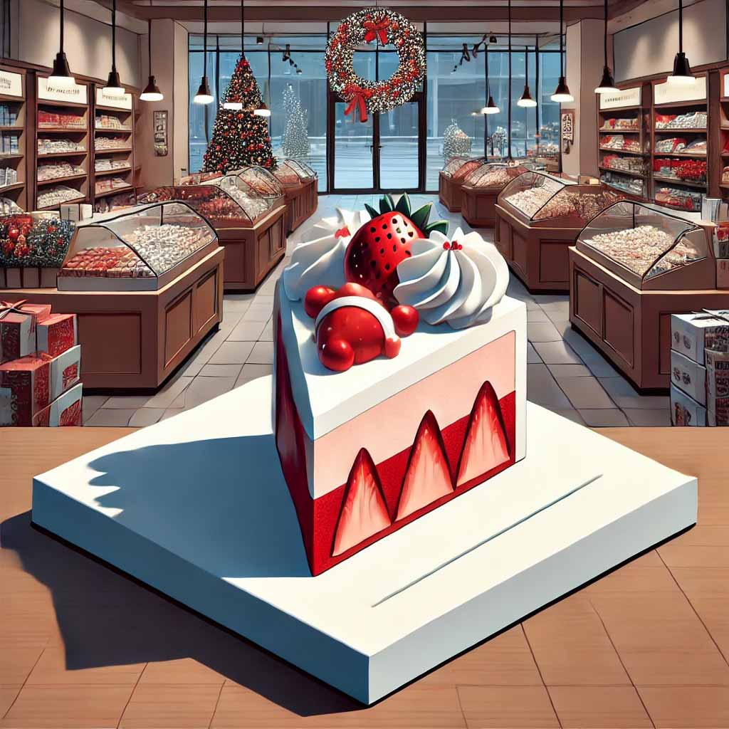 コンビニのクリスマスケーキ