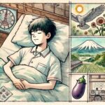 初夢を見ている