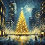 大きなクリスマスツリー