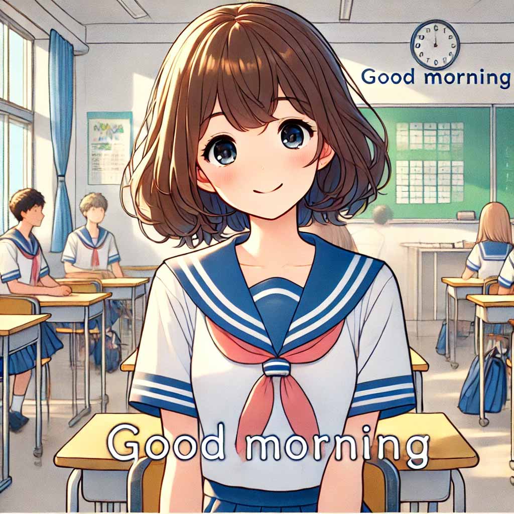 おはようの一言