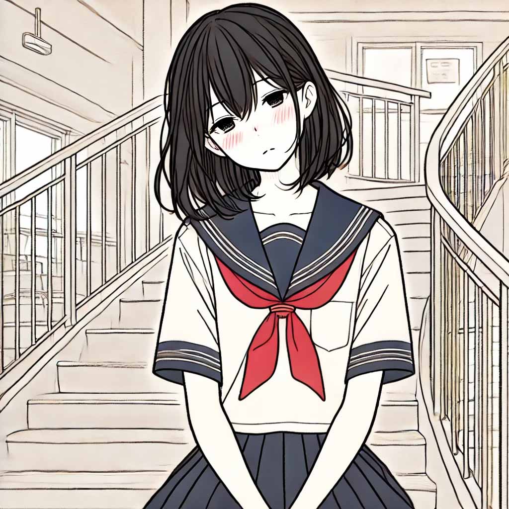 やる気ゼロの中学生女子