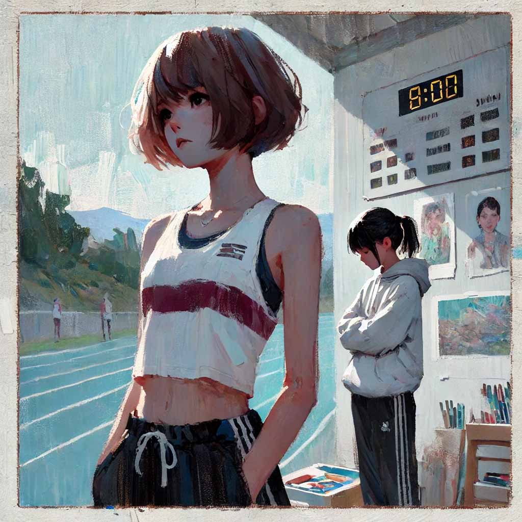 選手同士の緊張