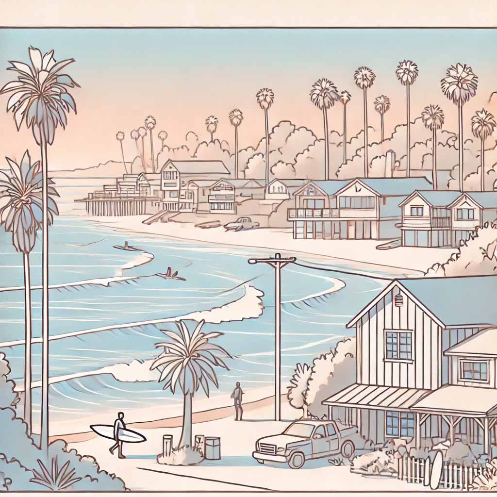 オレンジカウンティ マリブ