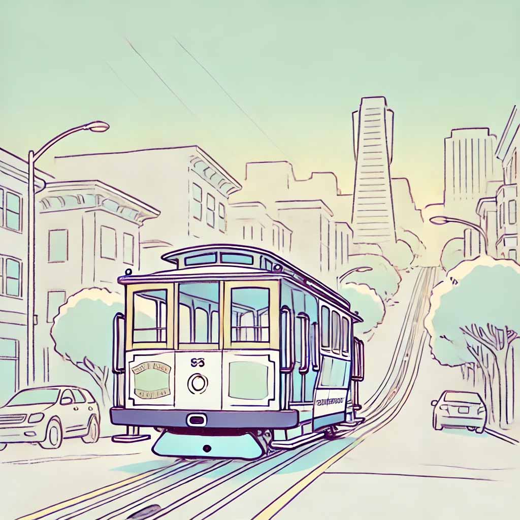 サンフランシスコケーブルカー
