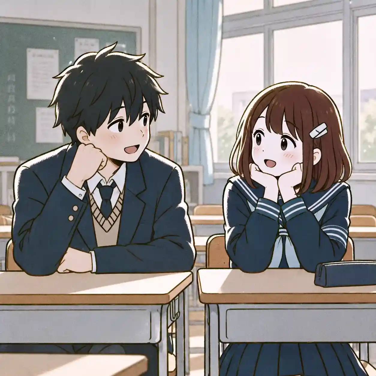 気軽に女子と会話できるようになった男子