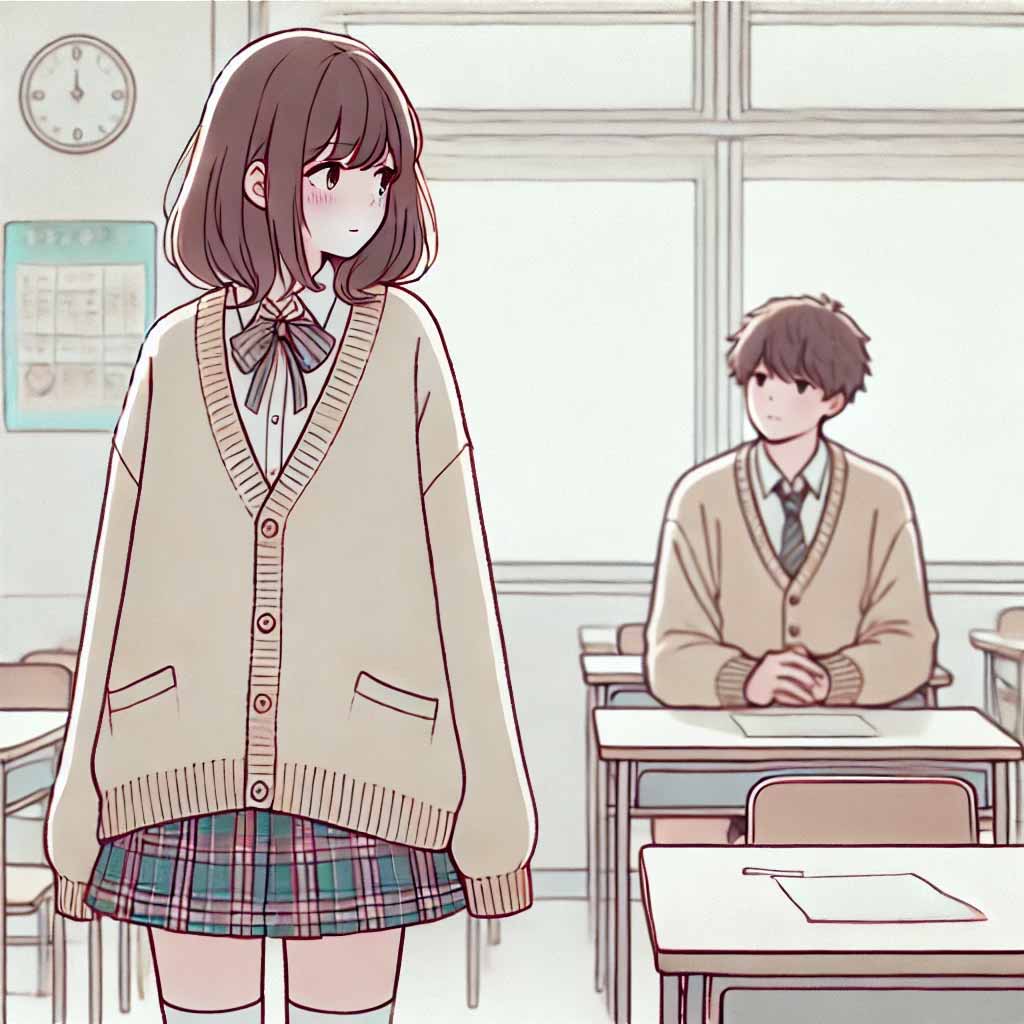 塾で気になる男子がいる中学生女子