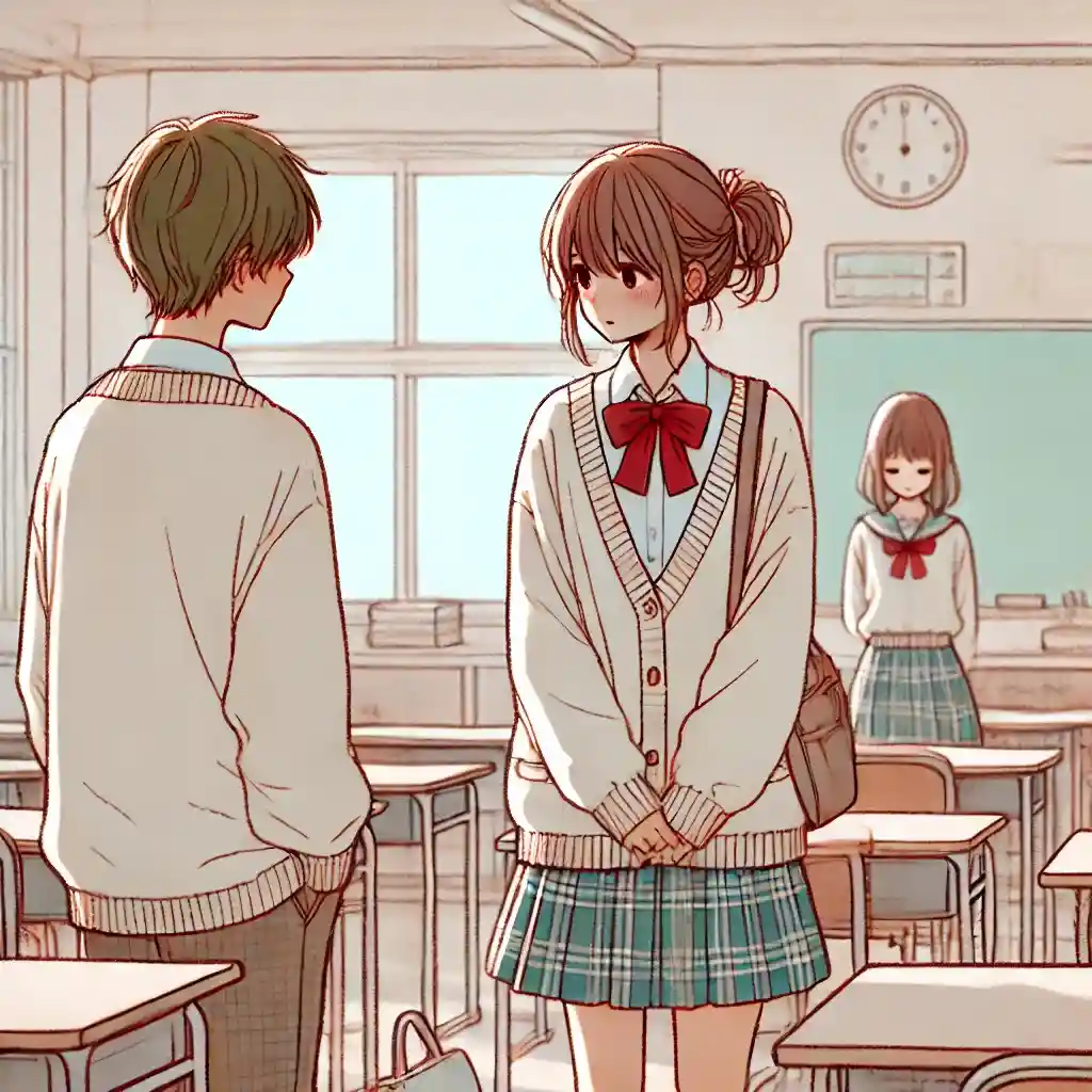 好きな人とうまく話せない女子