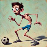 サッカーボールに怯える運動音痴