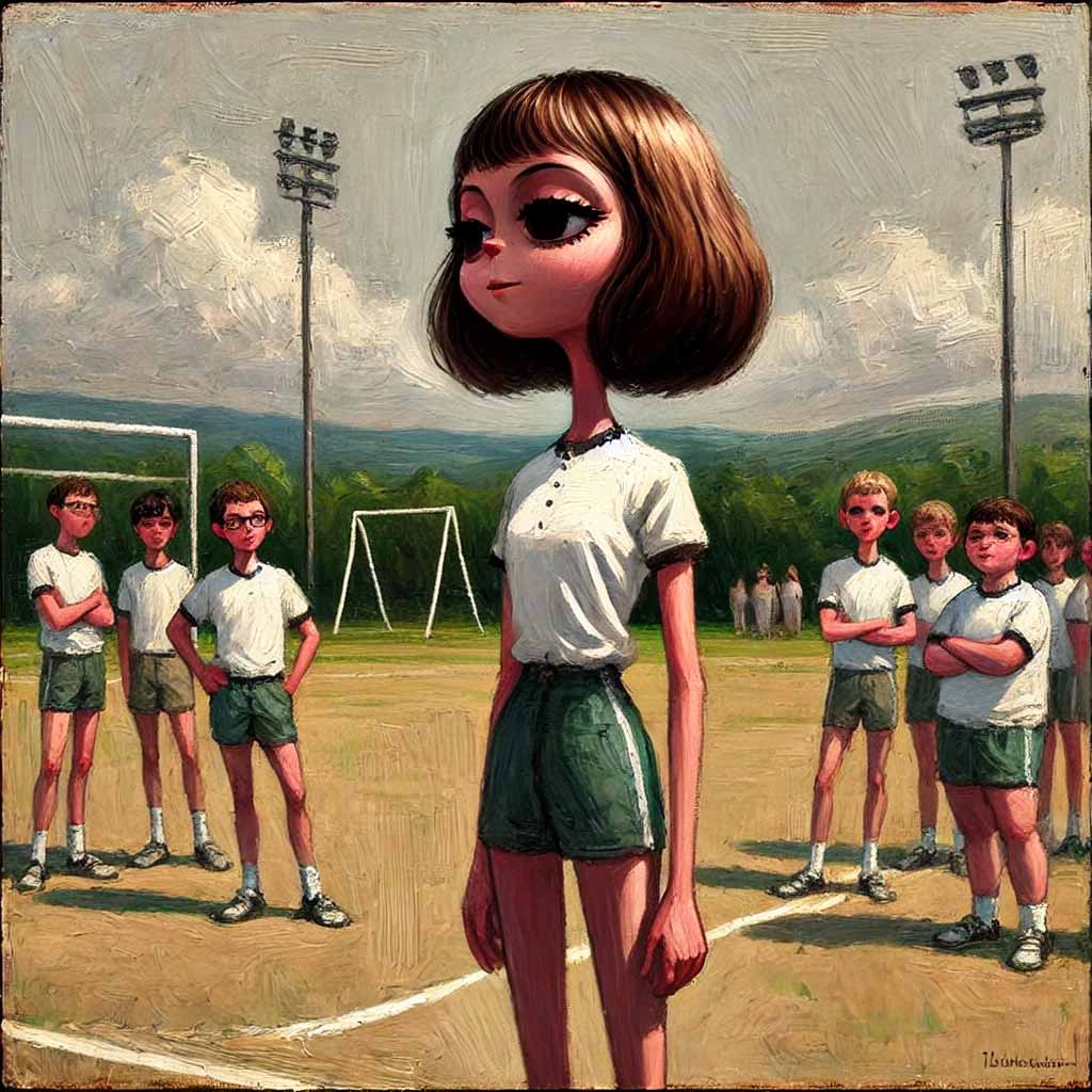 運動音痴でぼっちな中学生女子