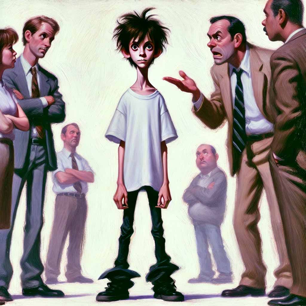 大人からの心無い一言で運動音痴インあってしまう中学生男子