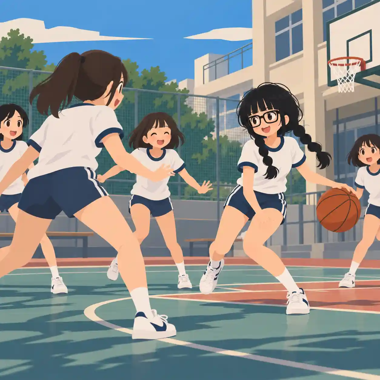 スポーツを楽しめるようになった女子
