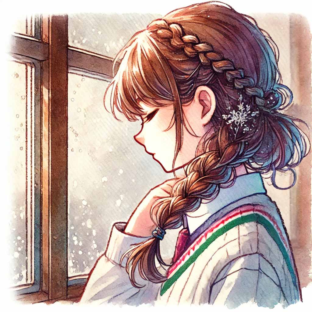 考えている女子