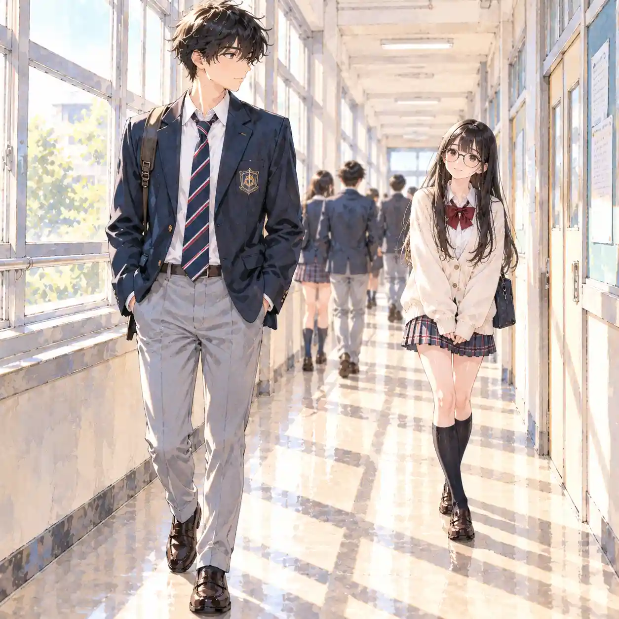 イケメン男子を狙う女子