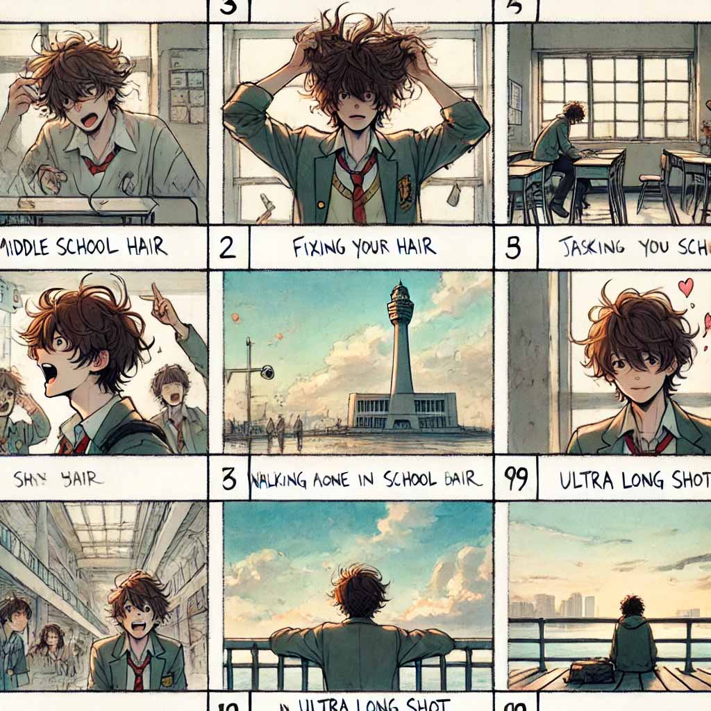 まとめのストーリーボード 