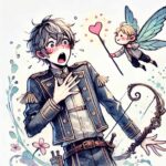 キューピッドに射られた男子