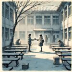 バレンタイン当日　本命チョコをあげる女子