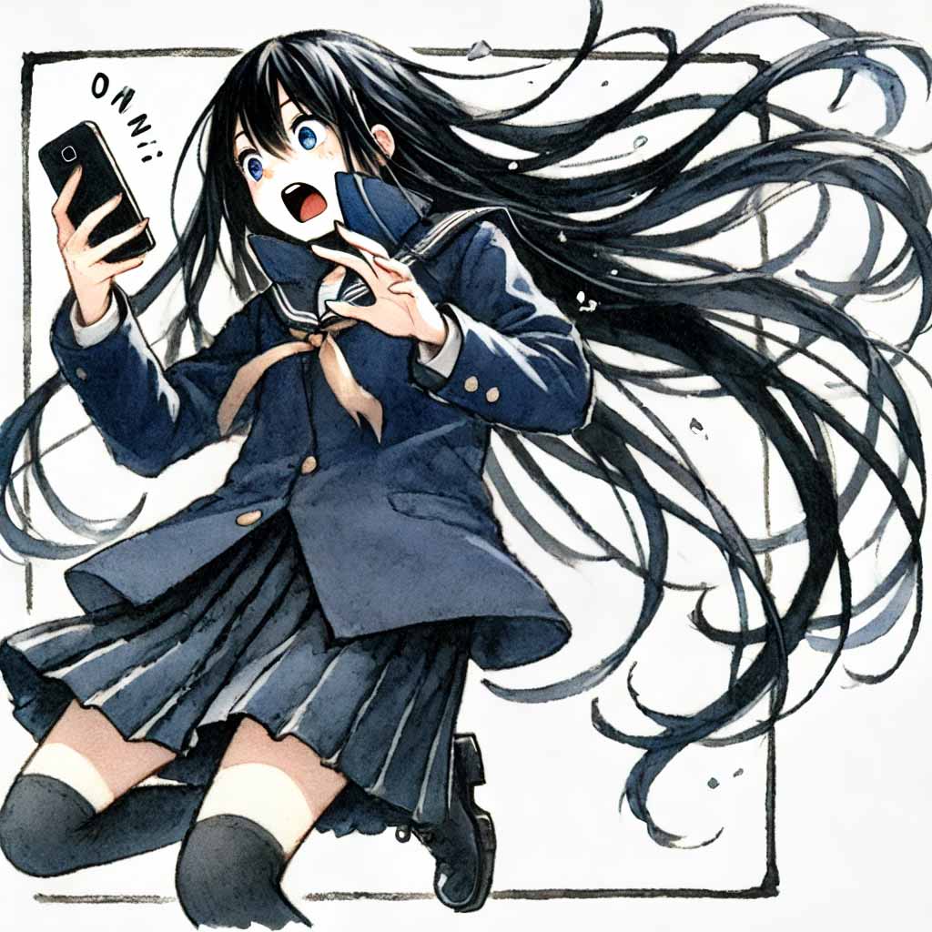 SNSで失敗する女子