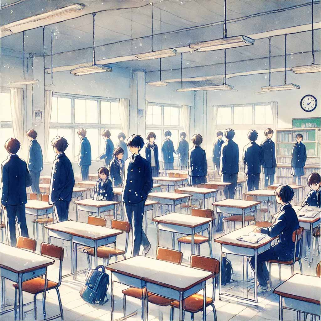 人が多すぎ渡せなかった教室