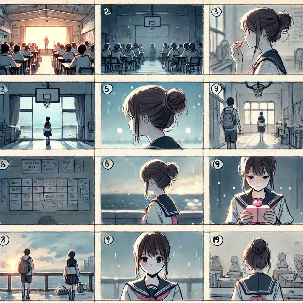 まとめのストーリーボード