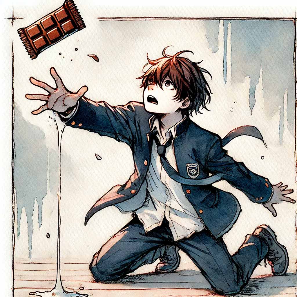 もらいたがりすぎの男子