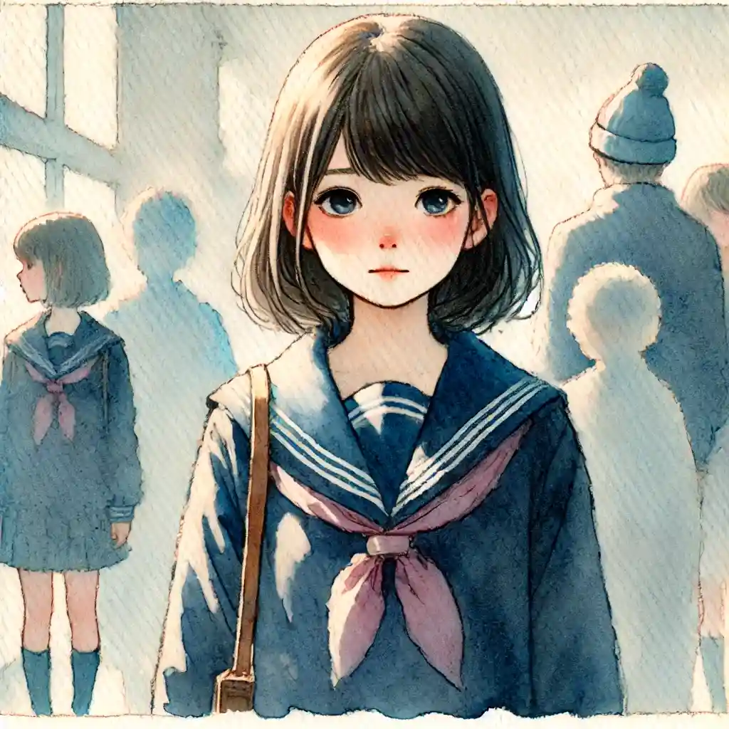 コミュニケーションが苦手な中学生女子