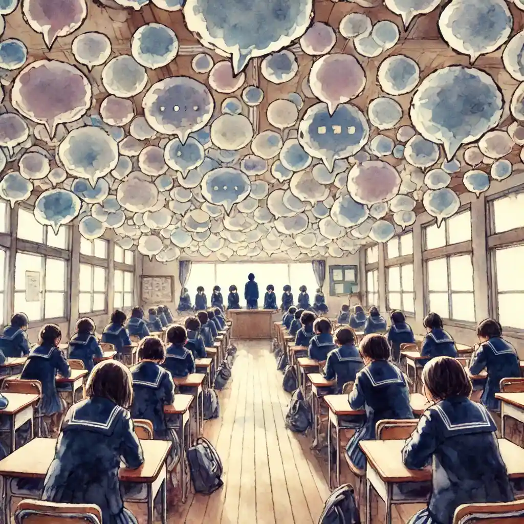 様々な会話がされている状態