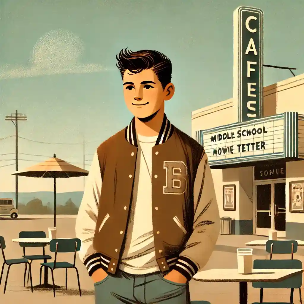 映画の後カフェに行く男子