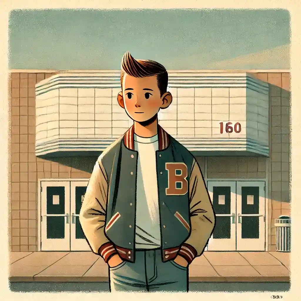 女の子を待つ男子