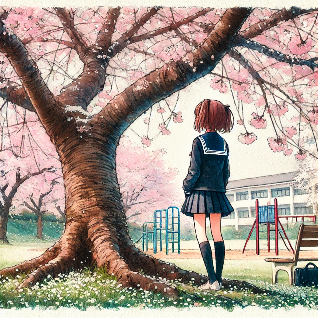 告白を迷う中学生女子