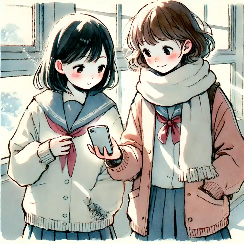 引っ込み思案な友達を撮影に誘う