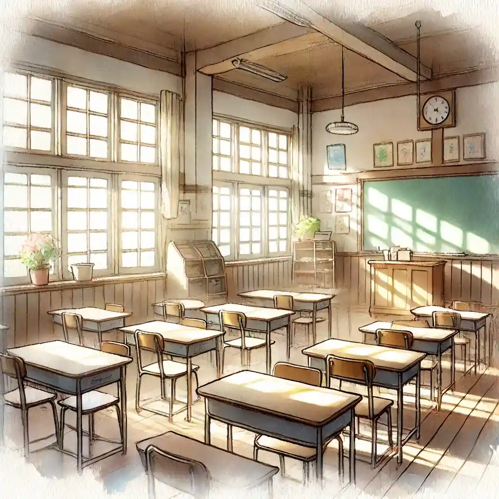 誰もいない教室
