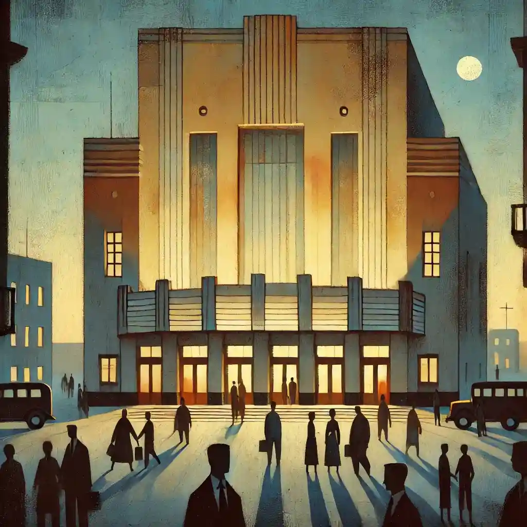 やみ夜の映画館