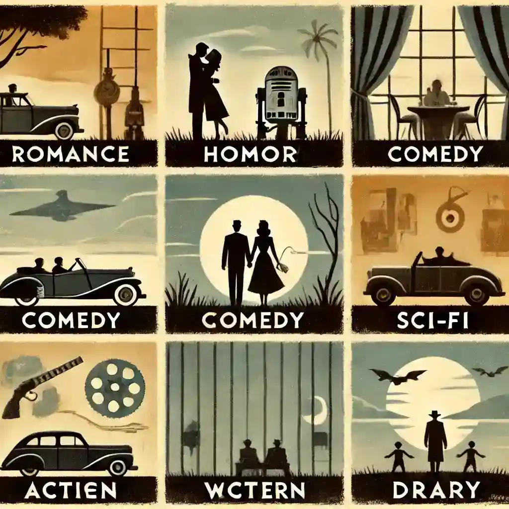 様々なジャンルの映画