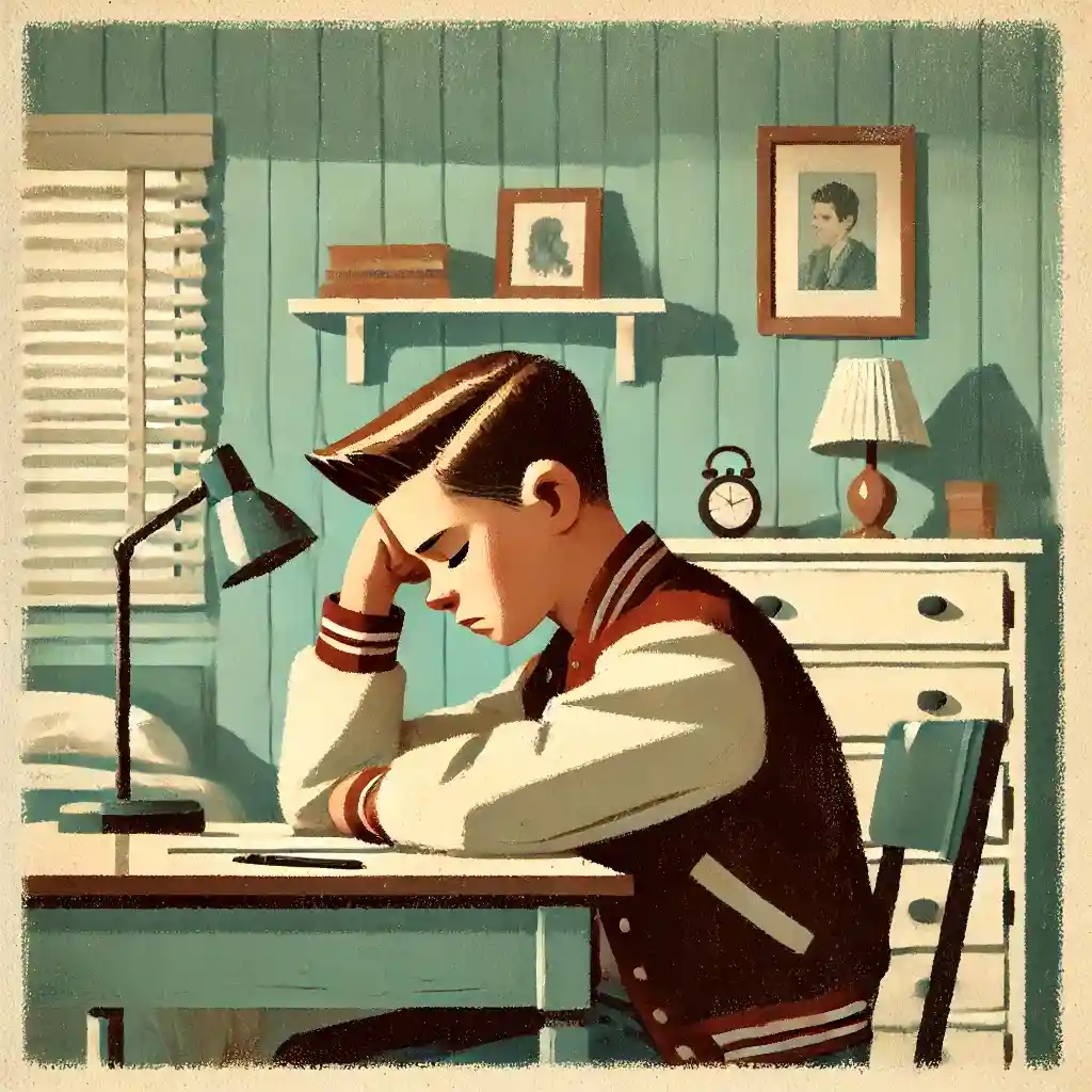 断られて落ち込む男子