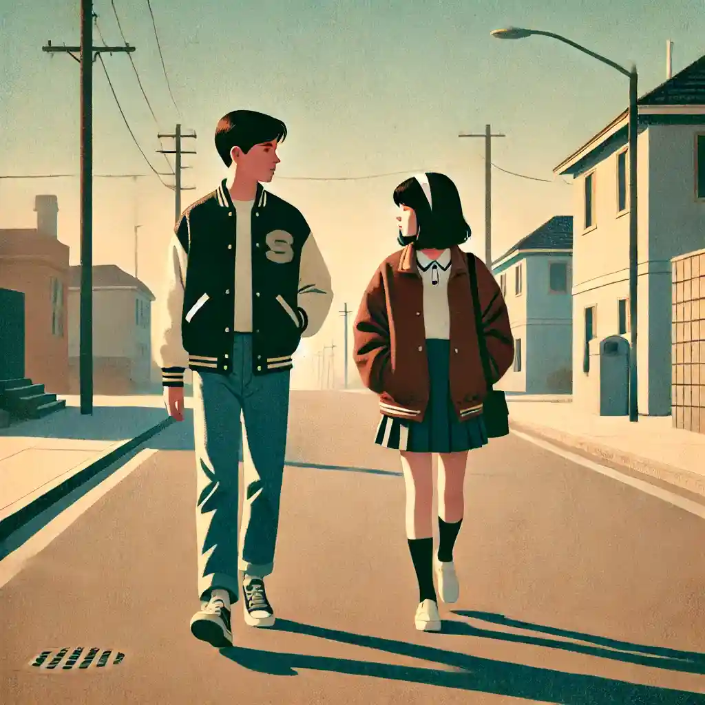 映画に行く二人