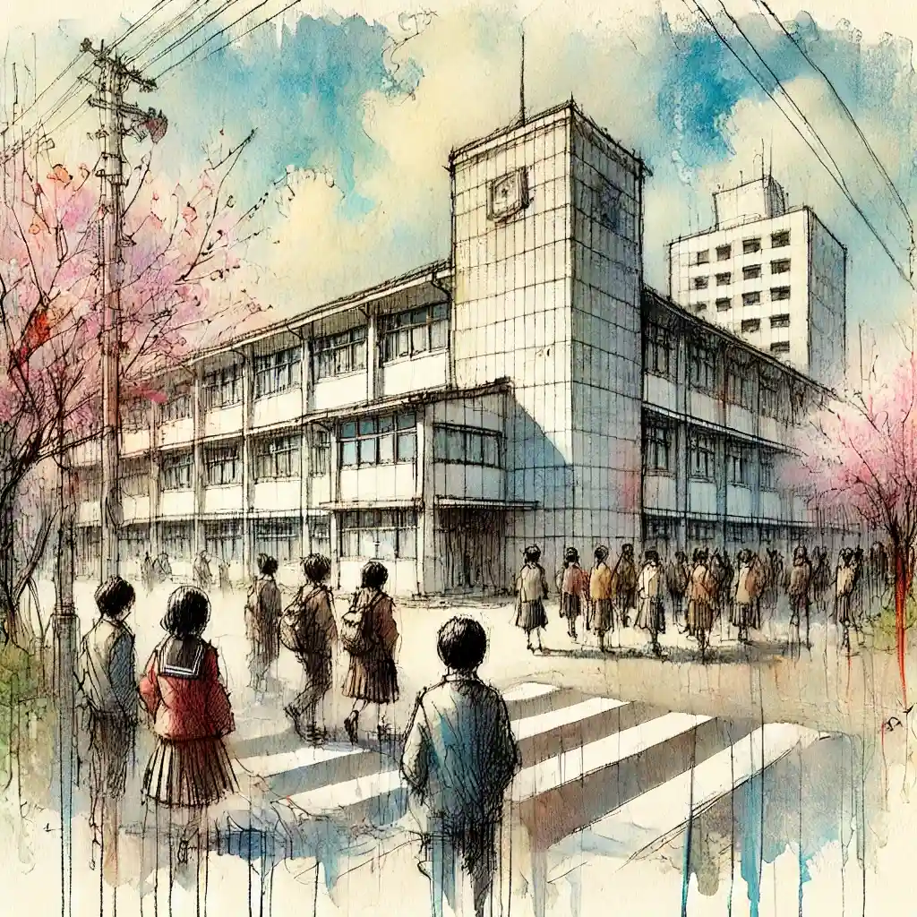 クラス替え後初めての登校