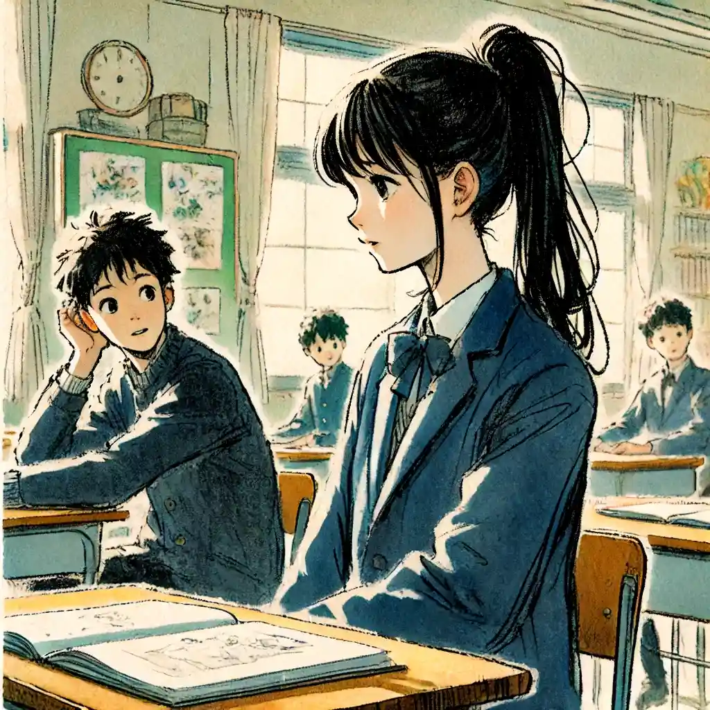 声をかけられる女子