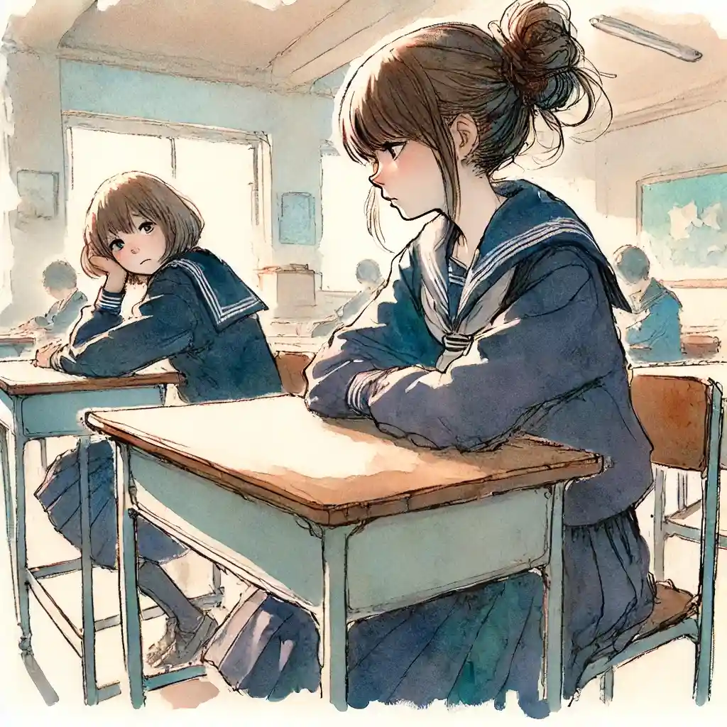 憂鬱レベル１の女子中学生