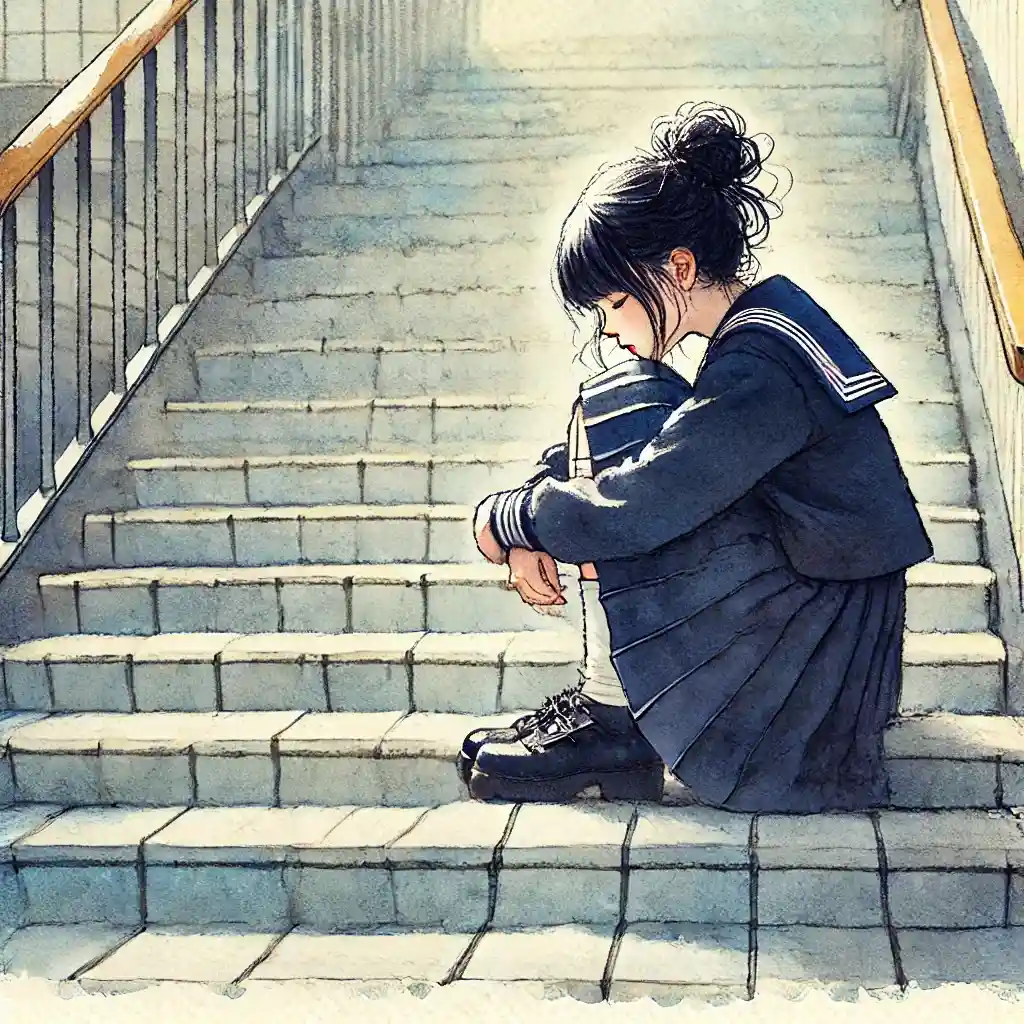 憂鬱レベル4の女子中学生