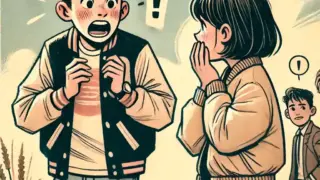 映画に誘っている男子