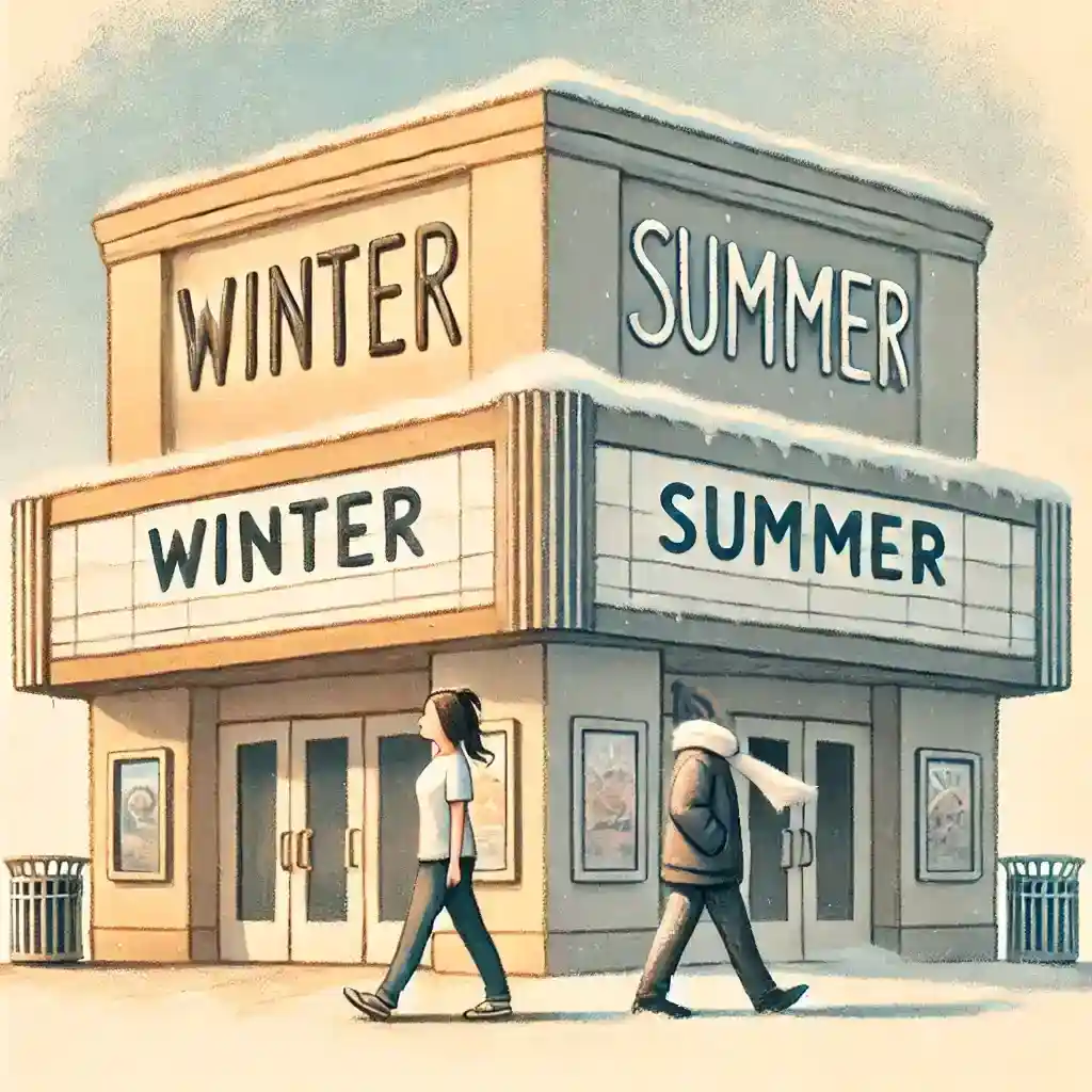 夏と冬で持っていくものが違う