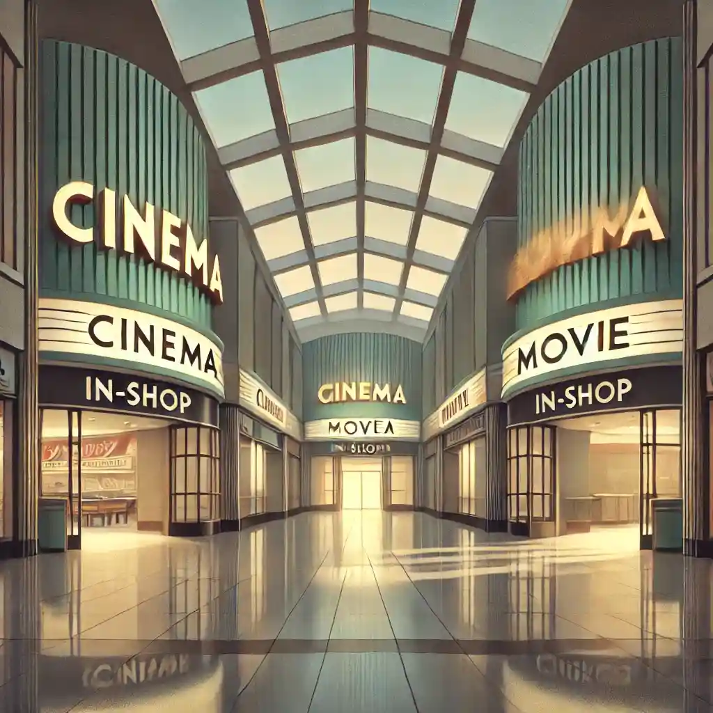 様々なシネコンのイメージ