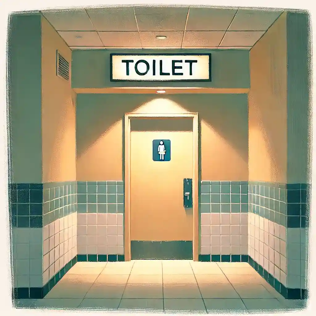 シアターのトイレ