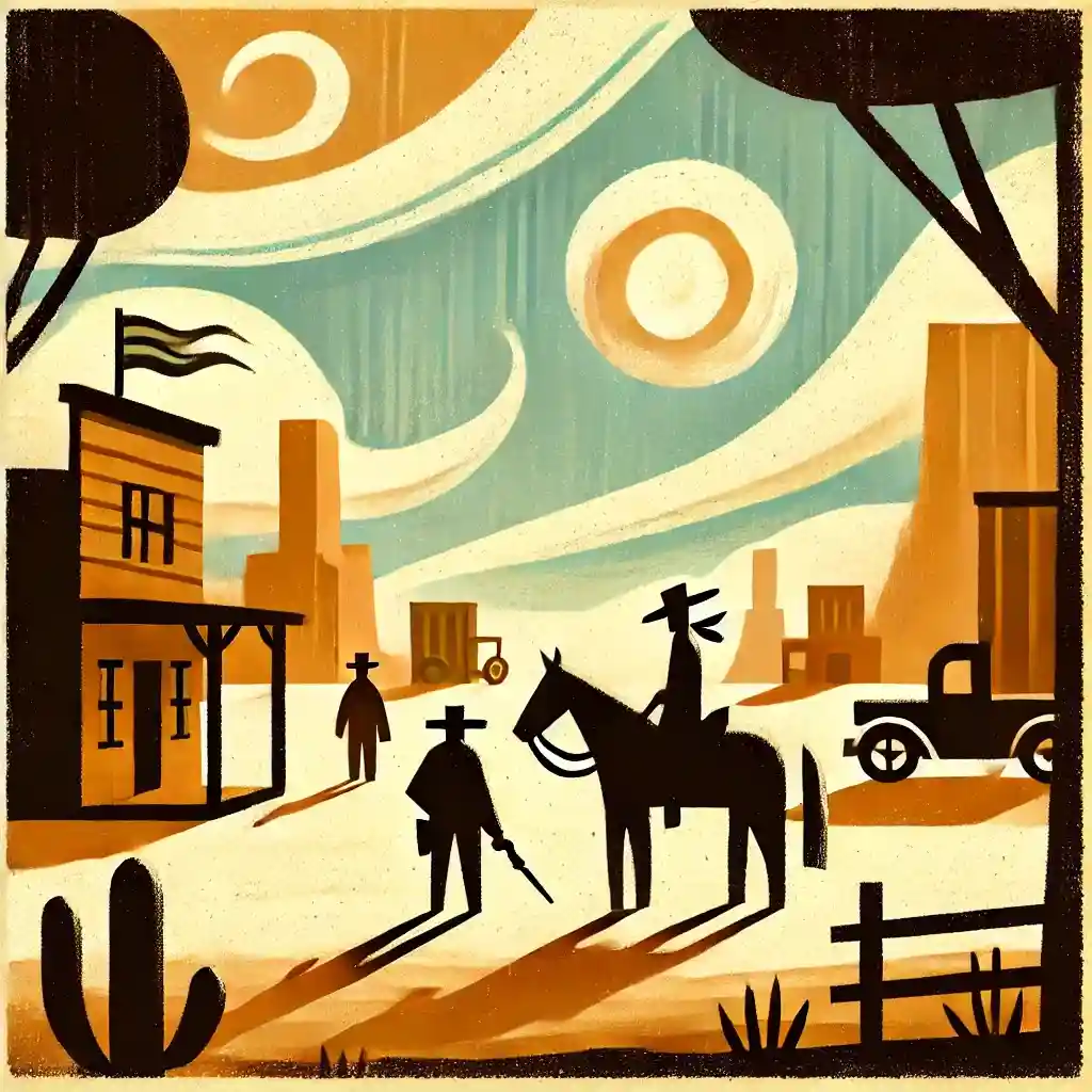 西部劇のイメージ