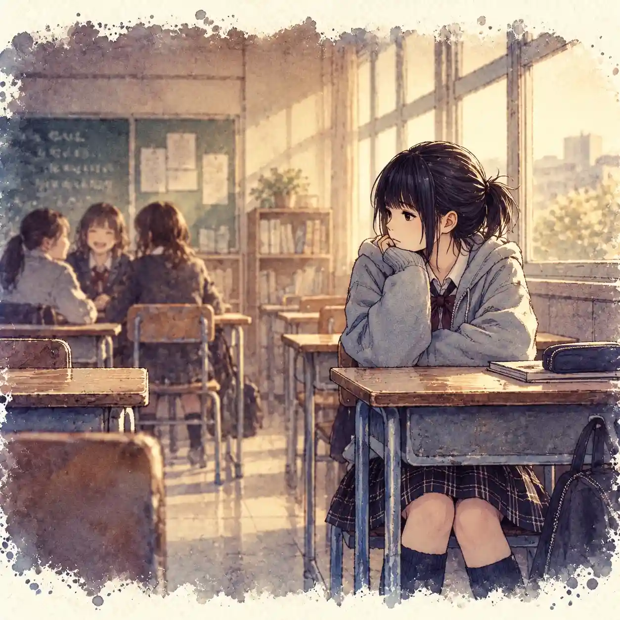 なんか自分だけ誘われてないかもと感じている女子