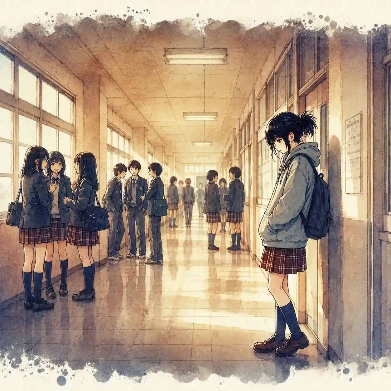 誘われない女子