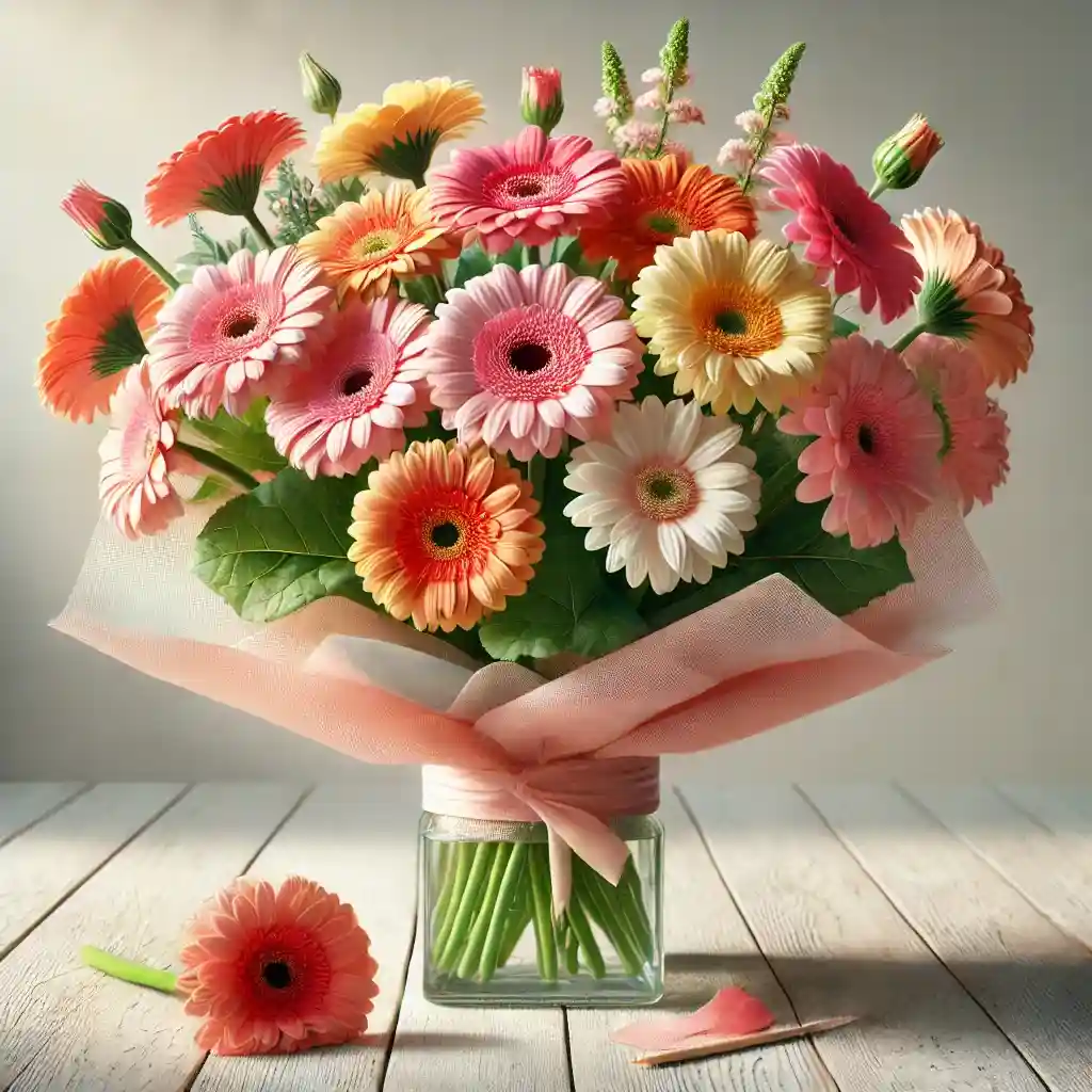 ガーベラの花束