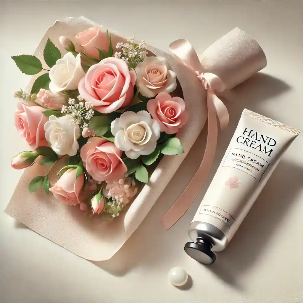 花束 ハンドクリーム